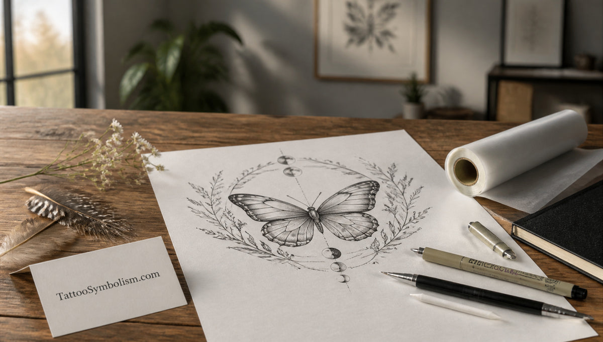 Butterfly Tattoo Meaning Symbolism and Design Ideas