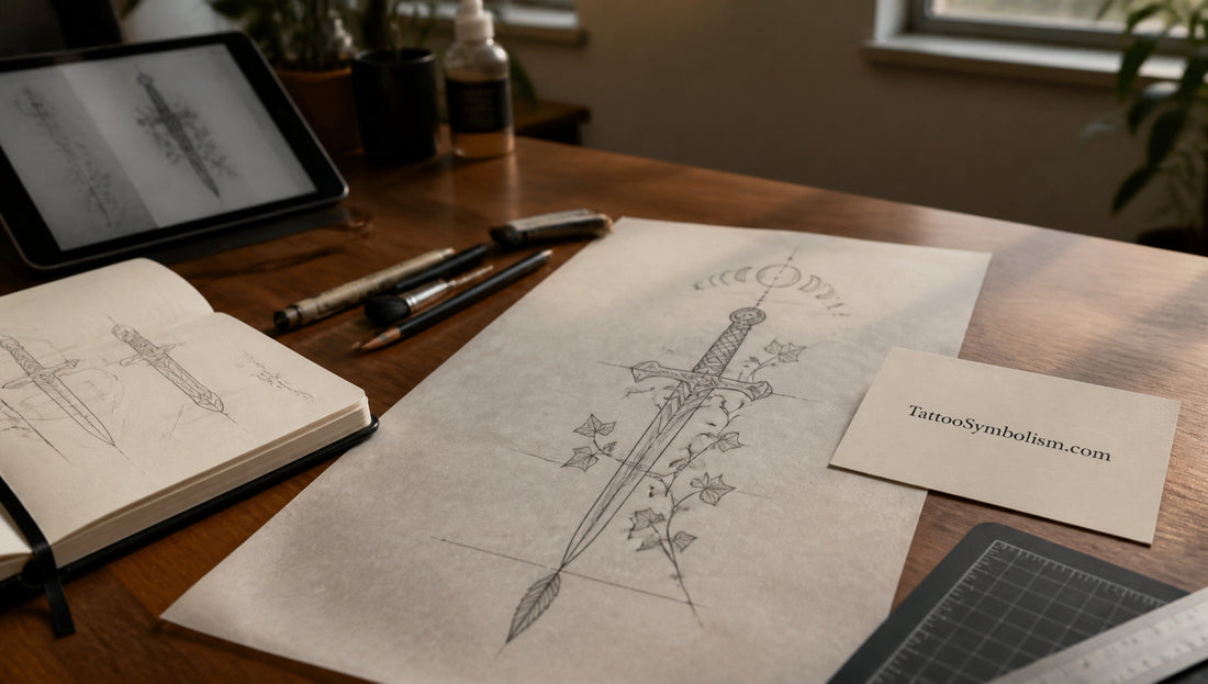 Dagger Tattoo Meaning Symbolism and Placement
