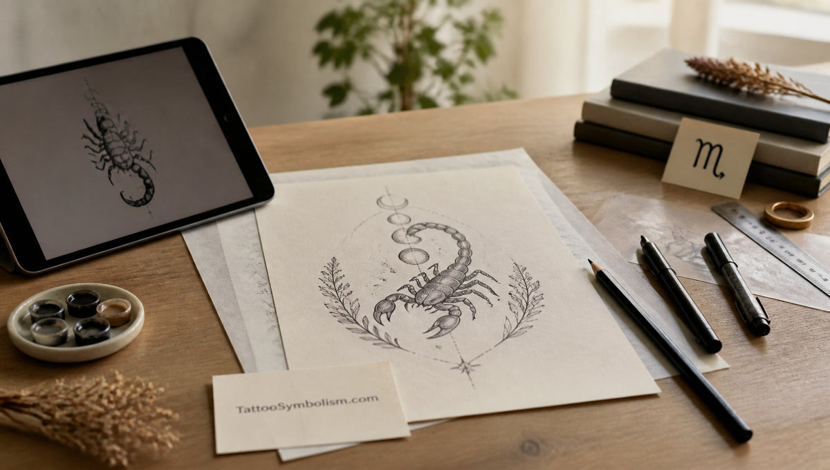 Scorpion Tattoo Meaning Designs and Placement Guide