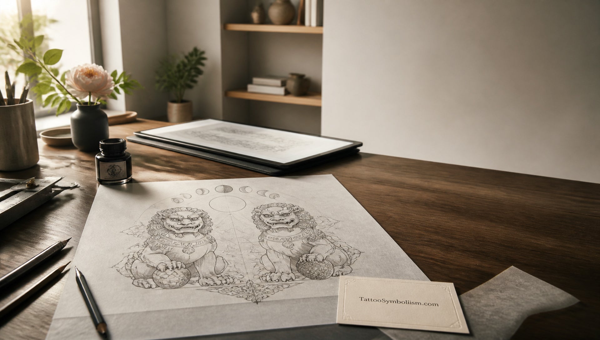 Foo Dog Tattoo Meaning and Symbolism Guide