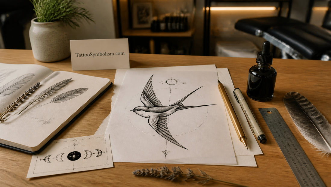Swallow Tattoo Meaning Symbolism and Placement