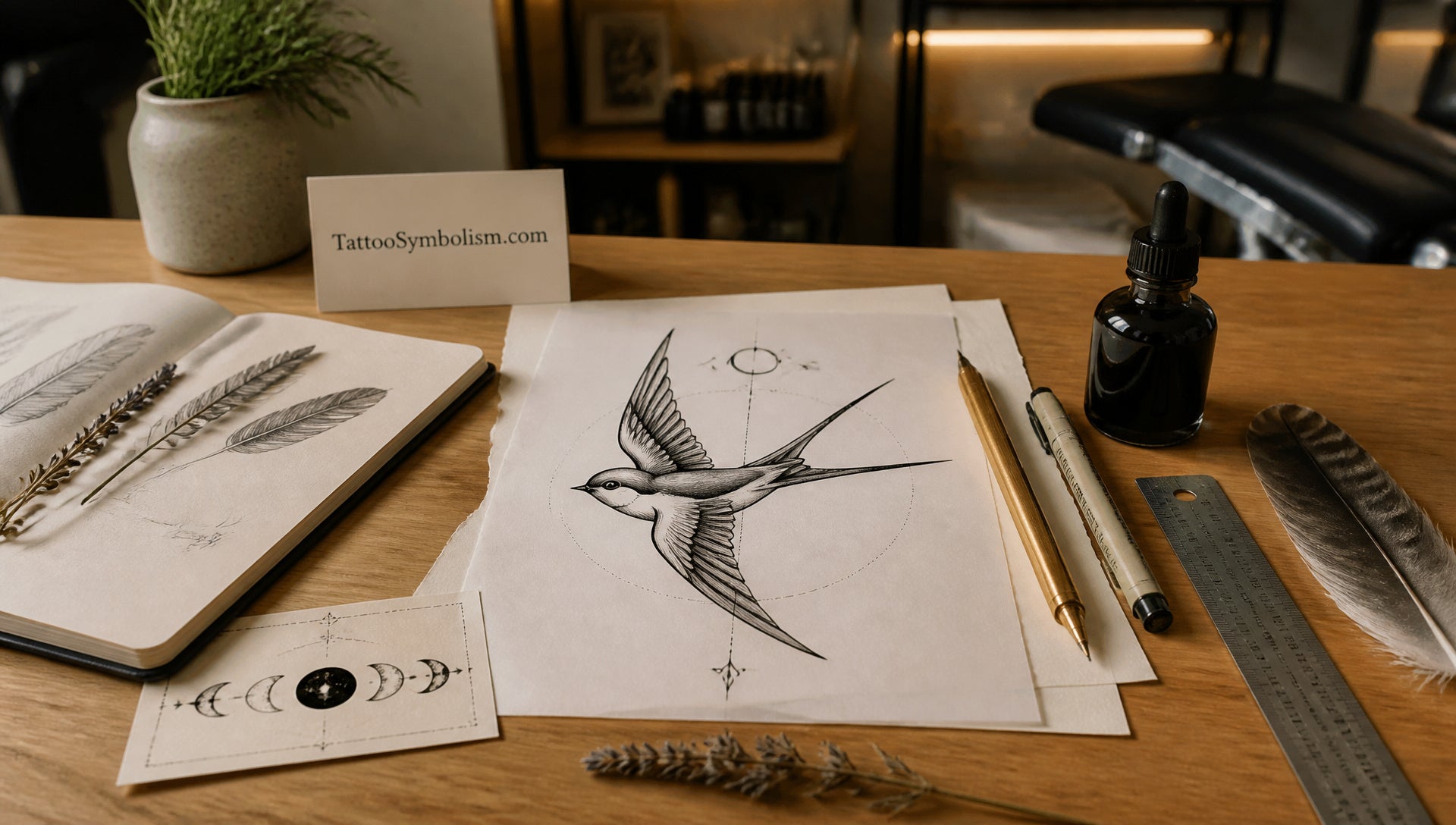 Swallow Tattoo Meaning Symbolism and Placement