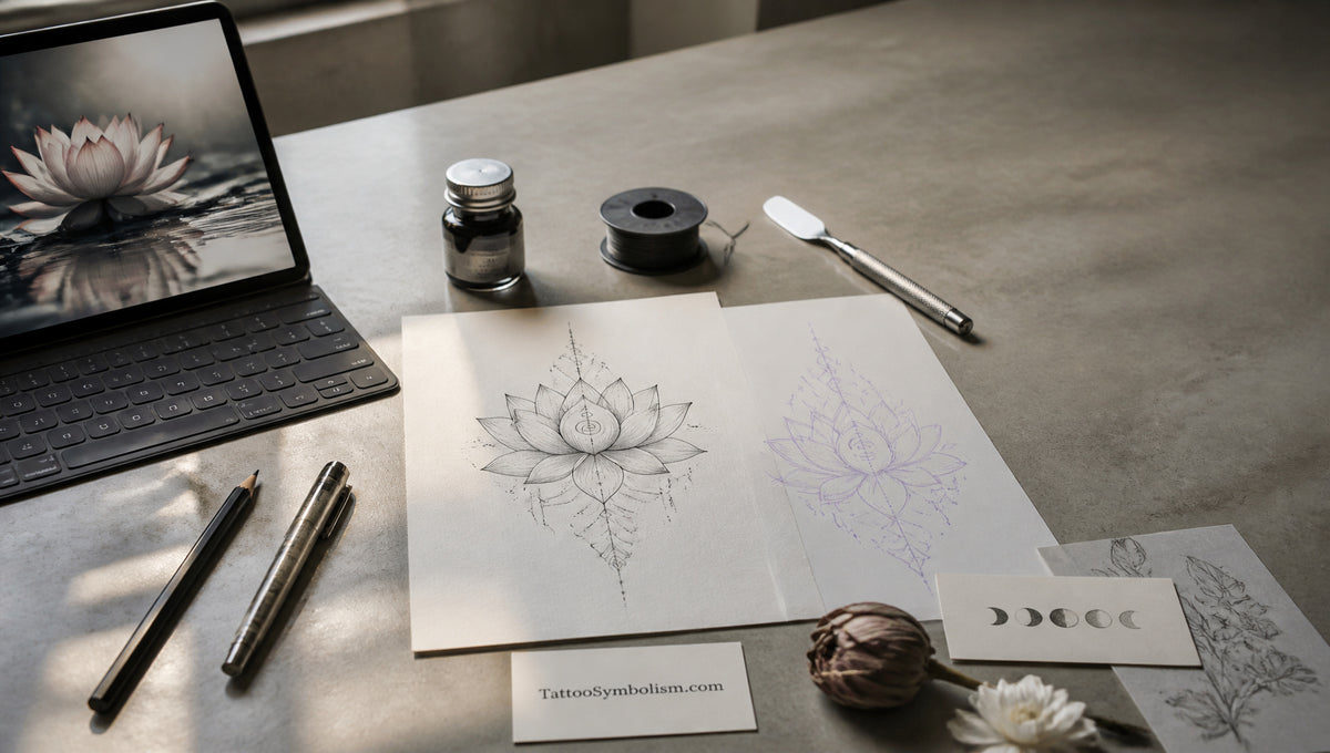 Lotus Tattoo Meaning Symbolism and Placement Ideas