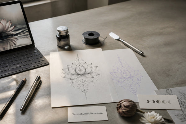 Lotus Tattoo Meaning Symbolism and Placement Ideas