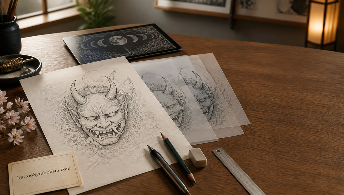 Hannya Mask Tattoo Meaning and Symbolism Guide