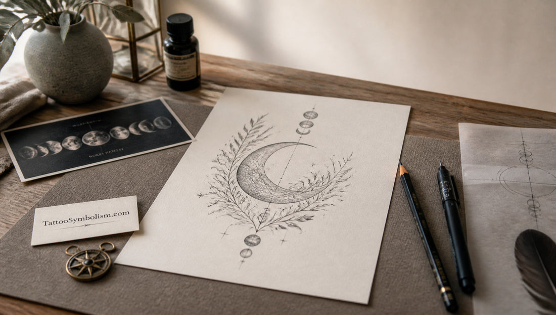 Moon Tattoo Meaning Symbolism and Placement Guide