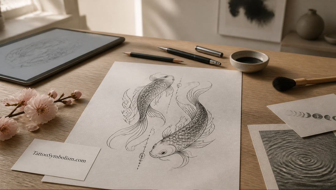 Two Koi Fish Tattoo Meaning and Symbolism Guide