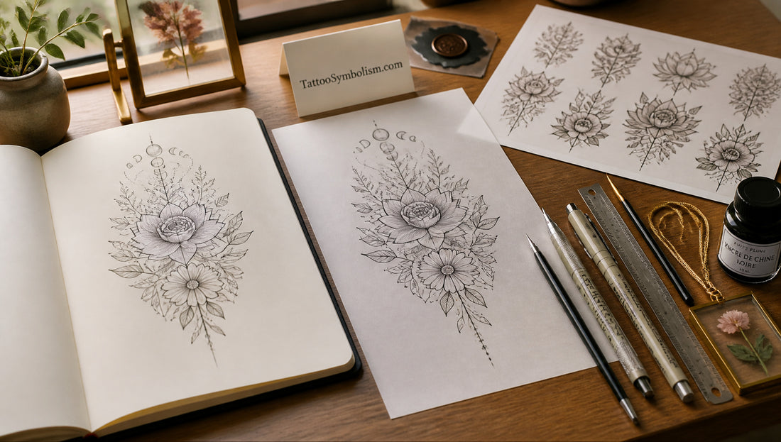 Flower Tattoo Meanings and Popular Floral Designs