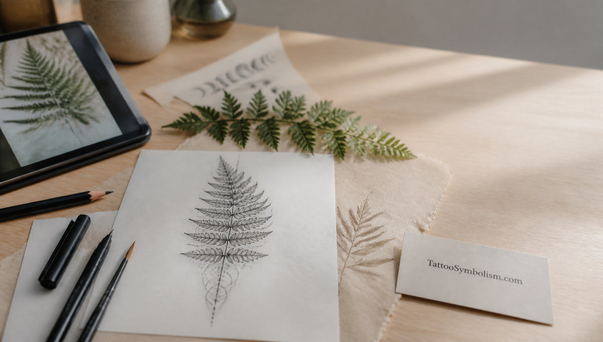 Fern Tattoo Meaning Symbolism and Placement Guide