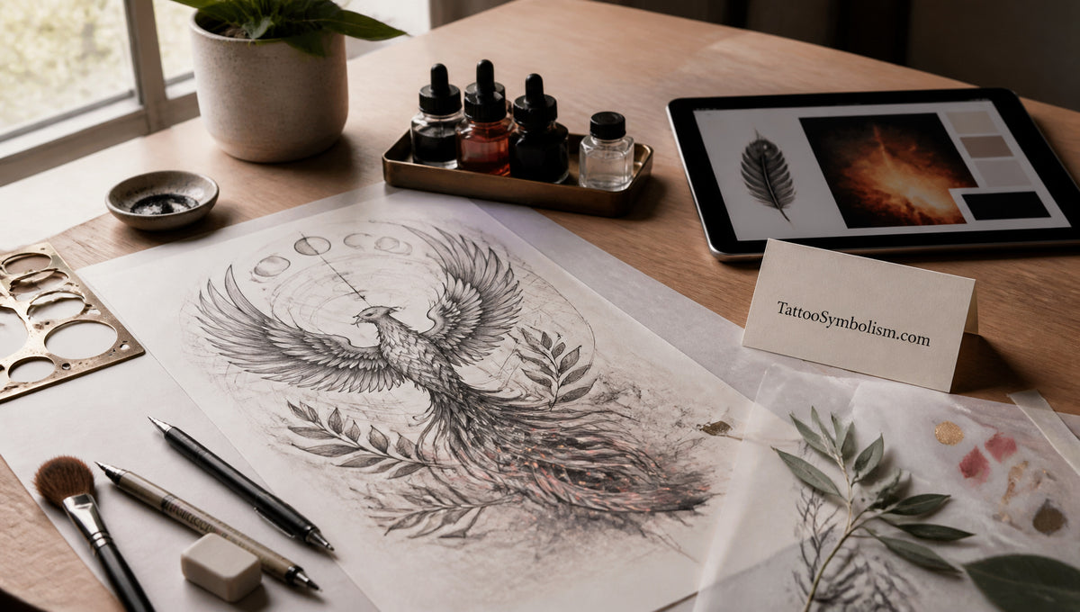Phoenix Tattoo Meaning Symbolism and Placement Guide