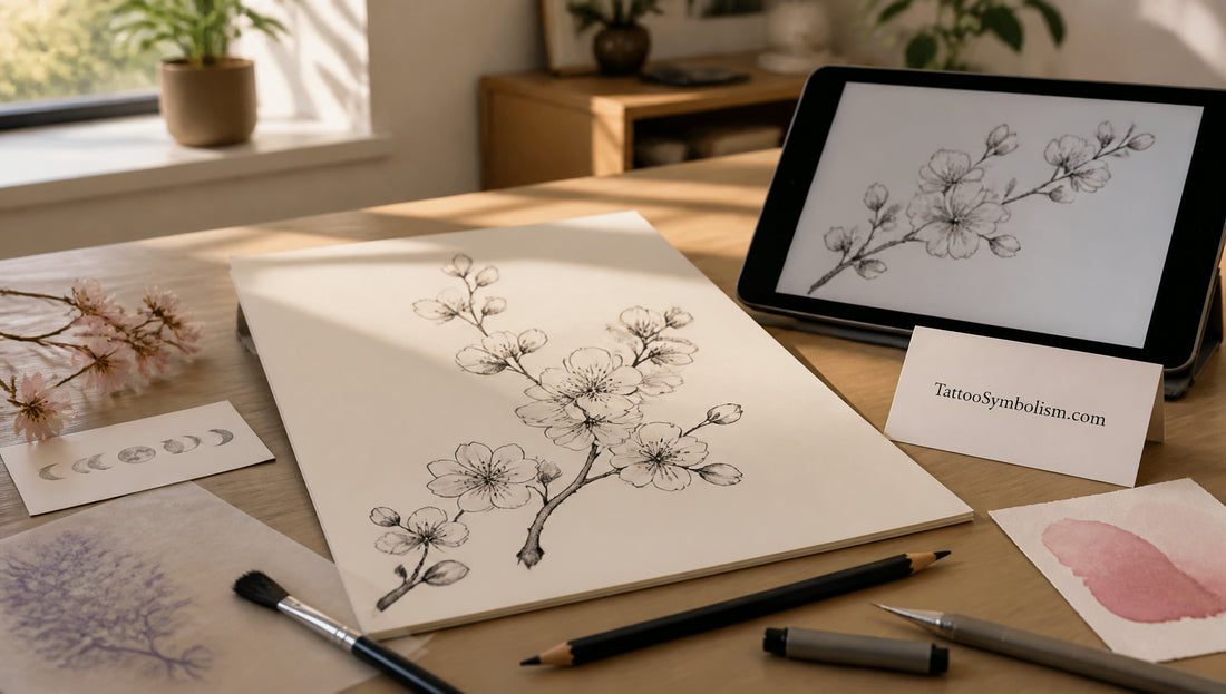 Sakura Blossom Tattoo Meaning Ideas and Designs