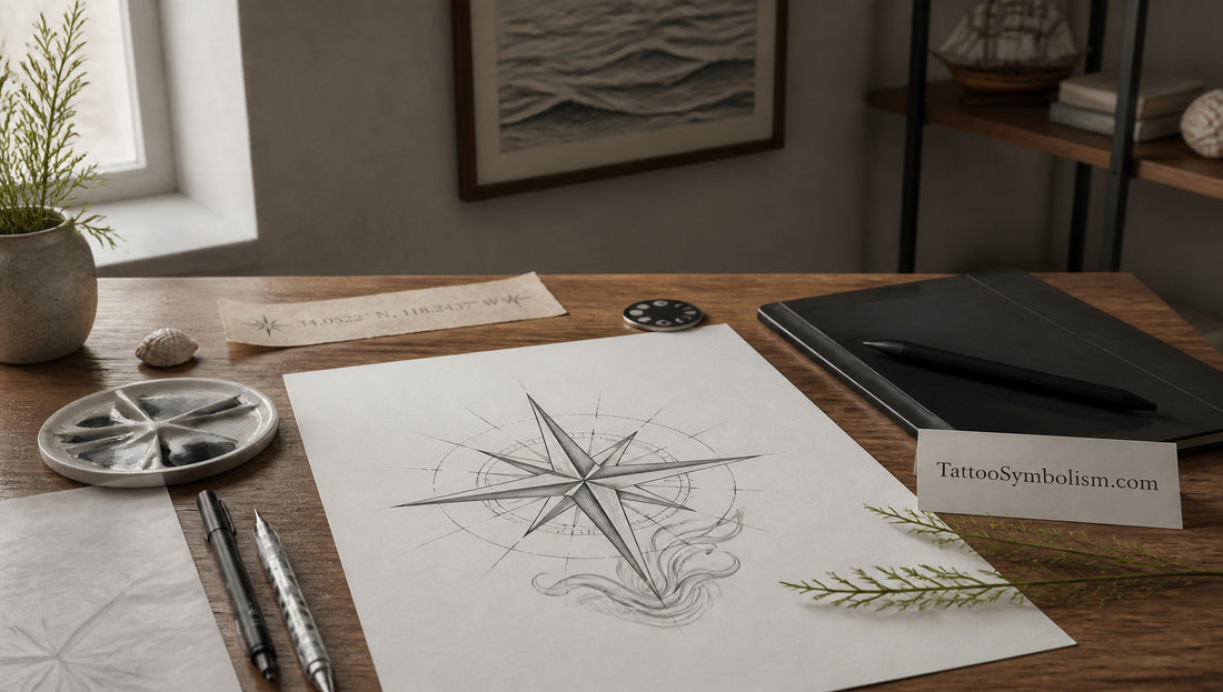 Nautical Star Tattoo Meaning Symbolism and Placement