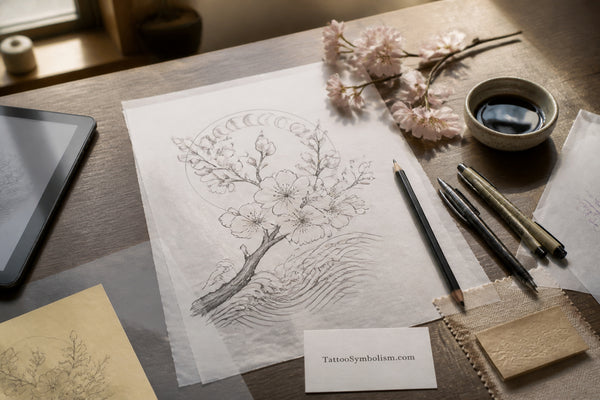 Japanese Blossom Tattoo Meaning and Hidden Symbolism