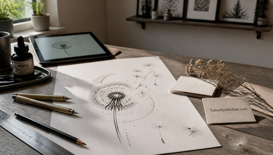 Dandelion Tattoo Meaning Symbolism and Placement