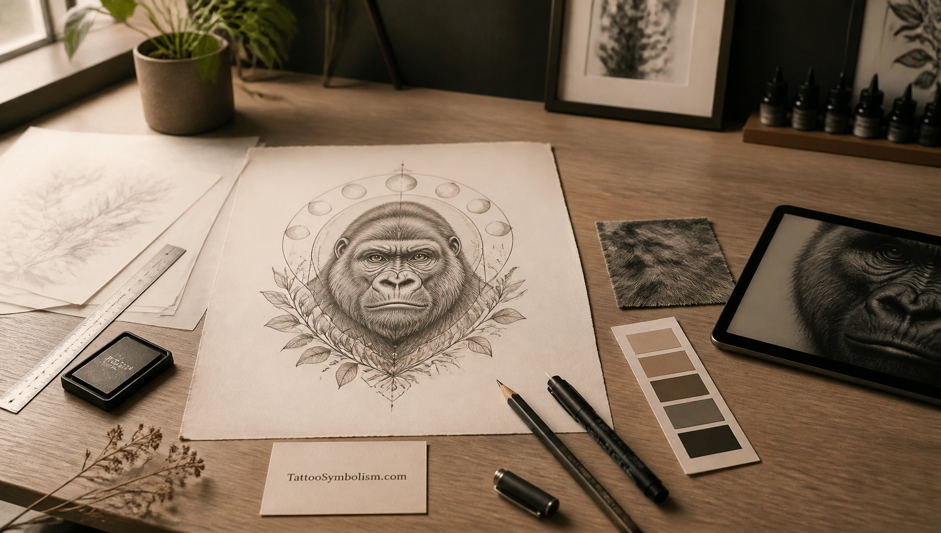 Gorilla Tattoo Meaning Symbolism and Placement