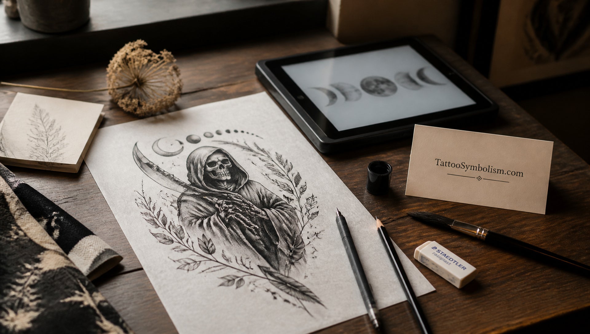 Grim Reaper Tattoo Meaning and Symbolism Guide