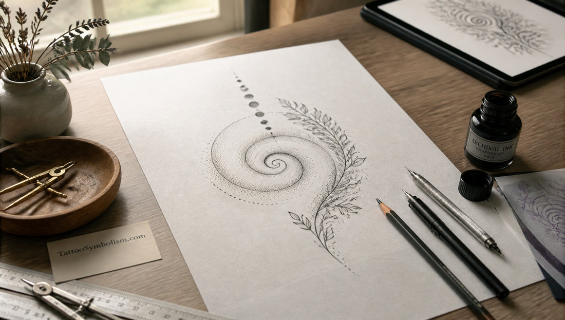 Spiral Tattoo Meaning Symbolism and Placement Guide