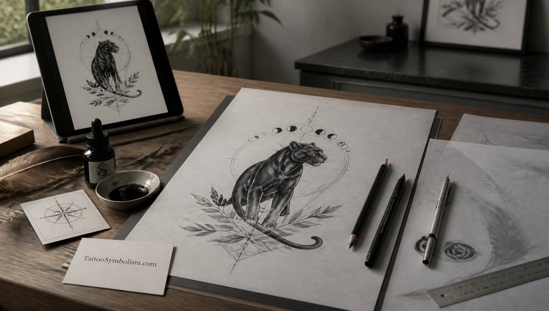 Black Panther Tattoo Meaning Symbolism and Placement