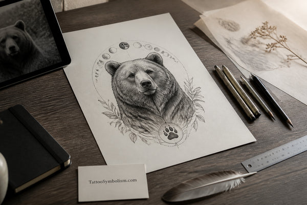 Bear Tattoo Symbolism and Design Meanings