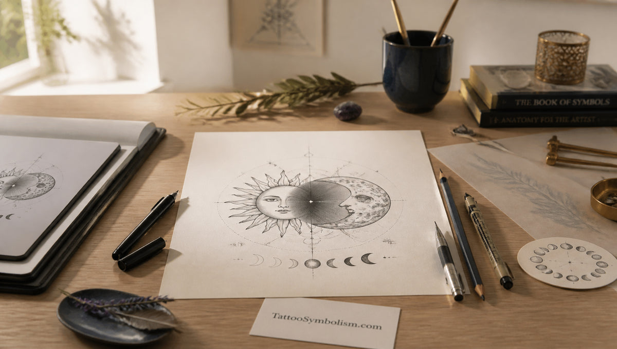 Tattoo of Sun and Moon Meaning and Symbolism Guide