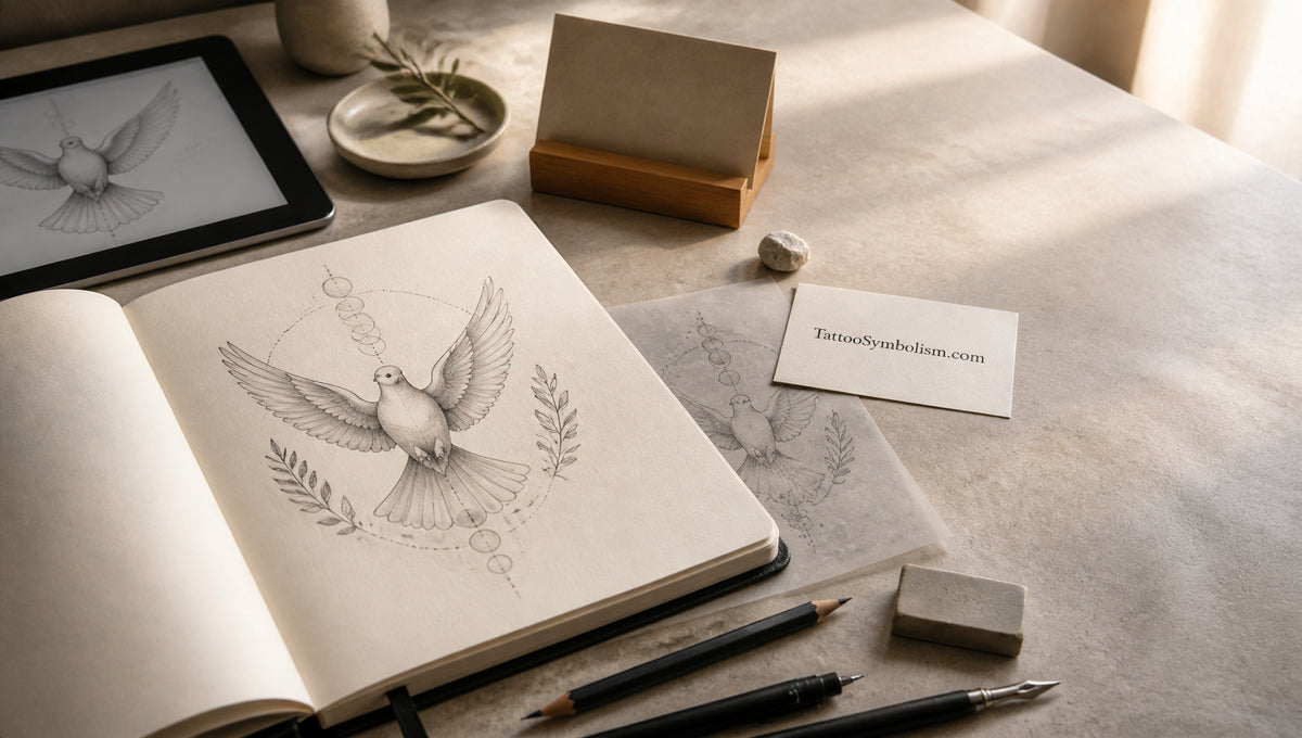 Dove Tattoo Meaning Symbolism and Placement Guide