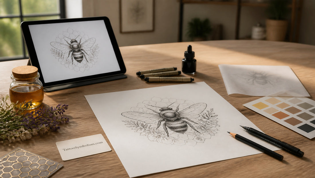 Bumble Bee Tattoo Meaning and Popular Designs