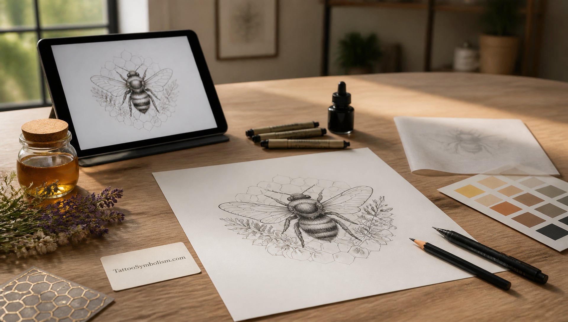 Bumble Bee Tattoo Meaning and Popular Designs