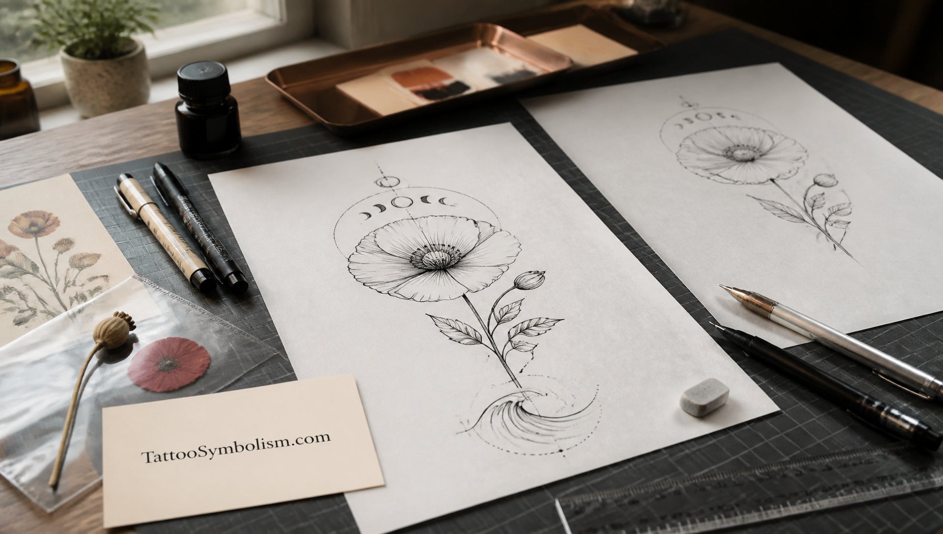 Poppy Tattoo Meaning Symbolism and Placement