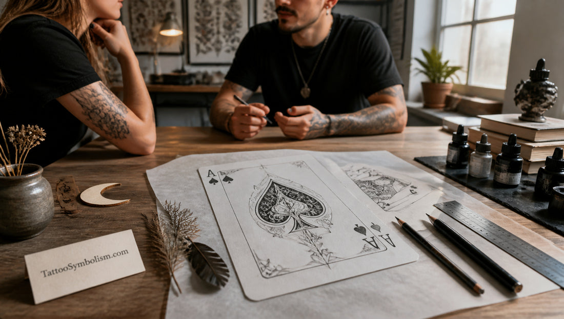 Playing Card Tattoo Meaning Symbolism and Placement