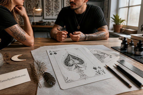 Playing Card Tattoo Meaning Symbolism and Placement