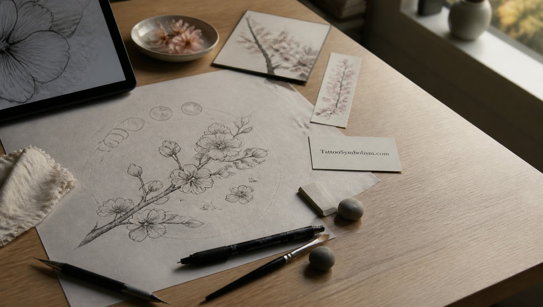 Cherry Blossom Meaning in Tattoo Designs and Symbolism