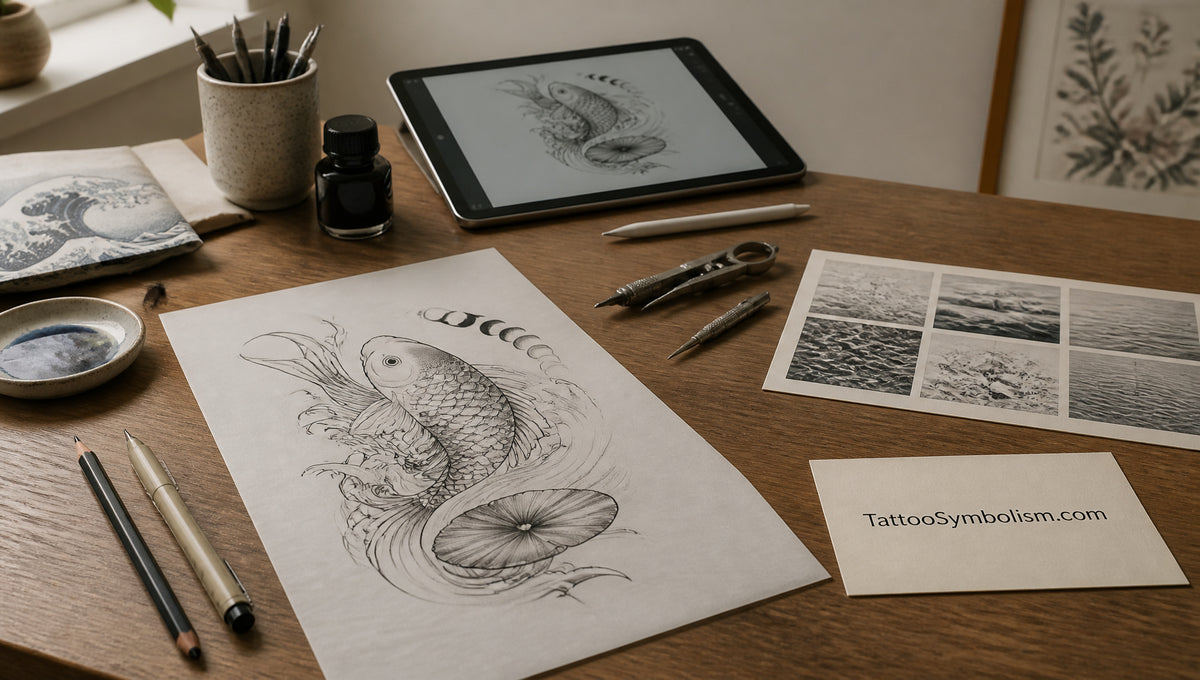 Koi Tattoo Meaning Symbolism and Placement Guide