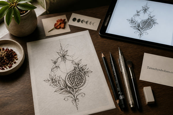Pomegranate Tattoo Meaning Symbolism and Placement